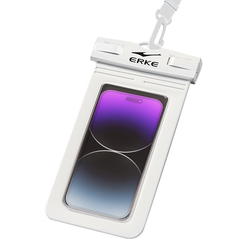 ERKE Waterproof Phone Pouch, Touchscreen Compatible, for Swimming, Rafting, Divi...