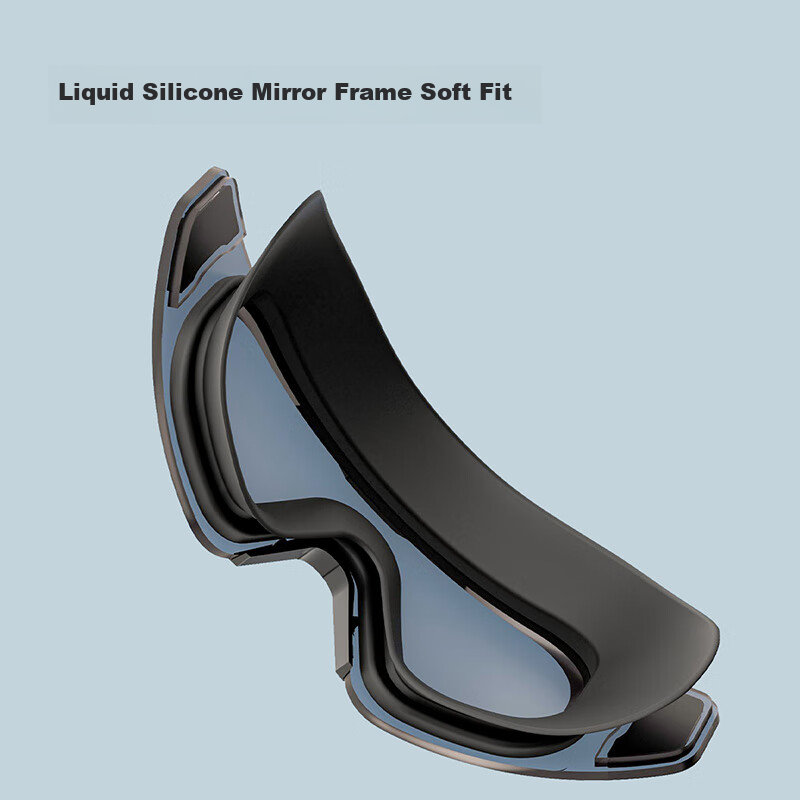 ERKE Swimming Goggles, Large Frame for Adults, Waterproof And Anti-Fog, High Def...