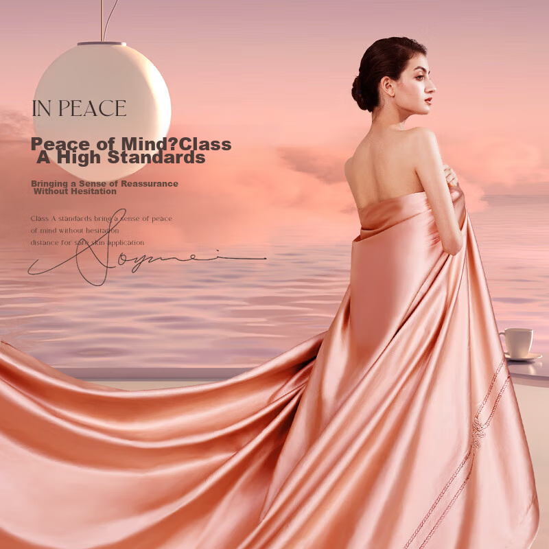 Fuanna Bedding High-End Four-Piece Bedding Set, 120s Double-Thread Long-Staple C...