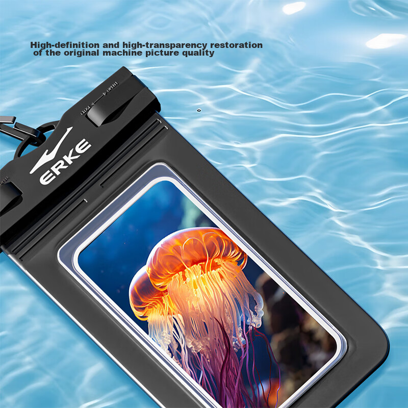 ERKE Waterproof Phone Case, High-Definition Rain-Proof, Anti-Fog, Touchscreen Co...