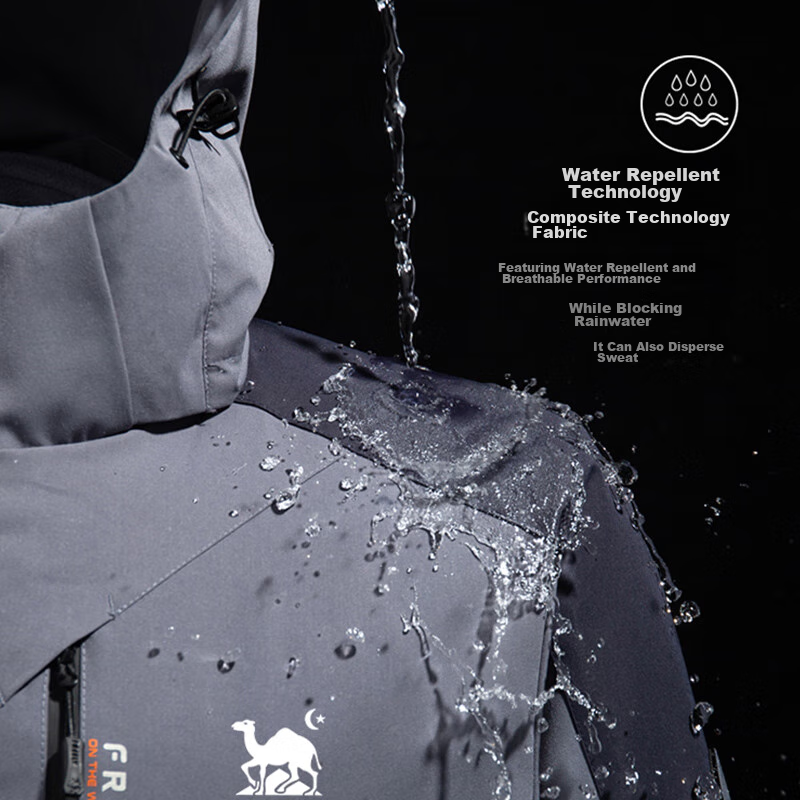 EASTERN CAMEL Couple's 3-In Waterproof Jacket for Men And Women, Outdoor Sports...