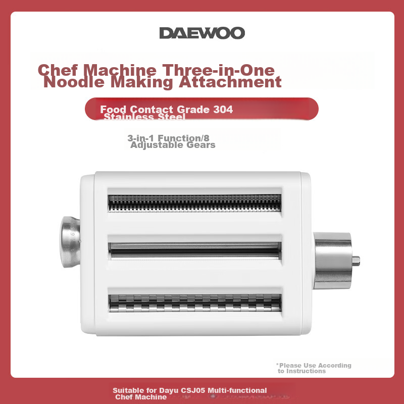 DAEWOO Kitchen Machine, Multi-Functional Home Dough Mixer, Kneading Machine, Noo...