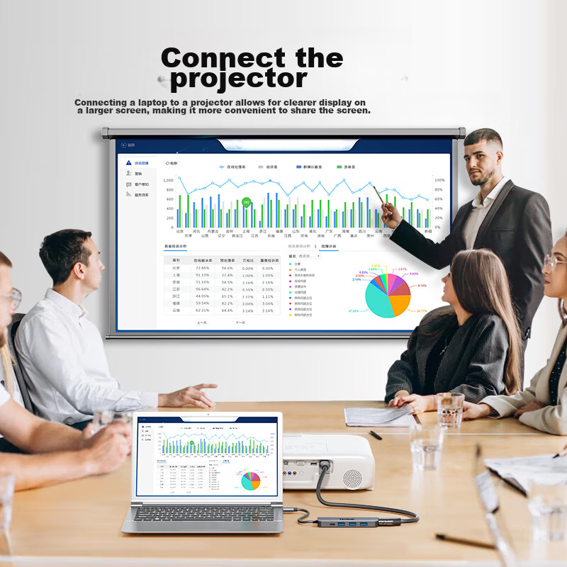 Acer Type-C Expansion Dock, USB-C to HDMI Adapter, 3.0 Hub, Compatible with Appl...