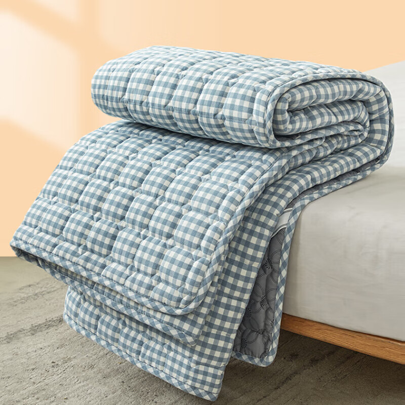Hengyuanxiang Home Textile Cotton Mattress Pad, Washable, Foldable, Double Bed,...