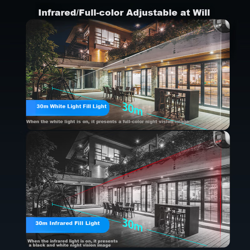 HIKVISION Solar Powered 4G Camera Outdoor Surveillance HD Monitor 360° Panoramic...