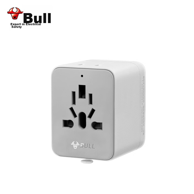 BULL 2-Outlet Multi-Country Travel Socket, Global Universal Adapter, Travel Conv...