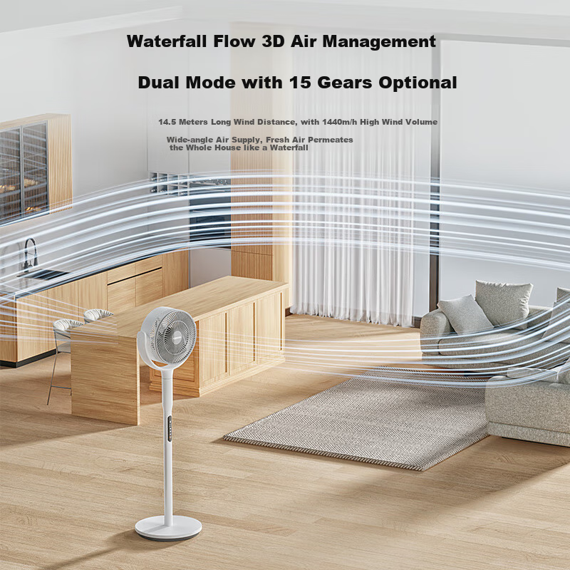 TOSHIBA "Feng Dai Yue" Smart Voice Air Circulation Fan Electric Fan Million-leve...