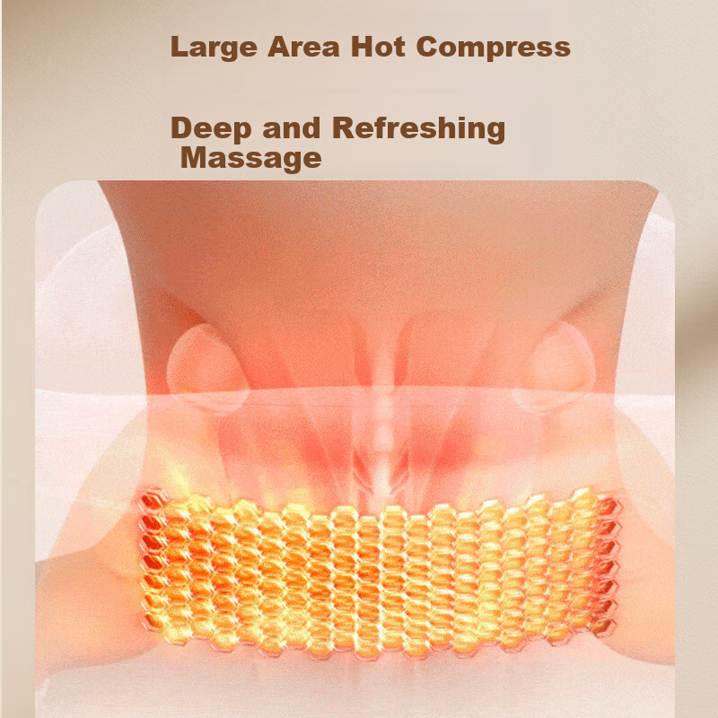 Hezheng Cervical Massager Neck Massager Imitating Hand Kneading Shoulder Neck Ho...