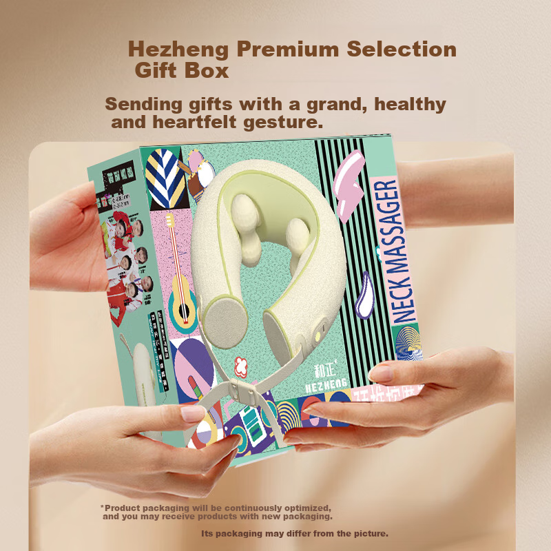 Hezheng Cervical Massager Neck Massager Imitating Hand Kneading Shoulder Neck Ho...