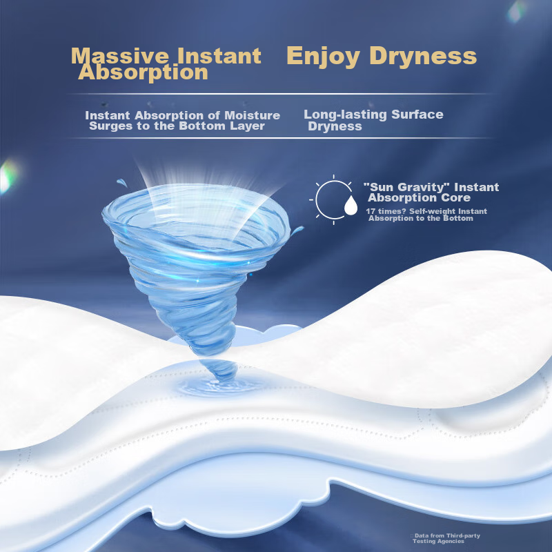 Kotex Sunshine Premium Pure Cotton Sanitary Napkins, 350mm, 4 Pieces, Overnight...