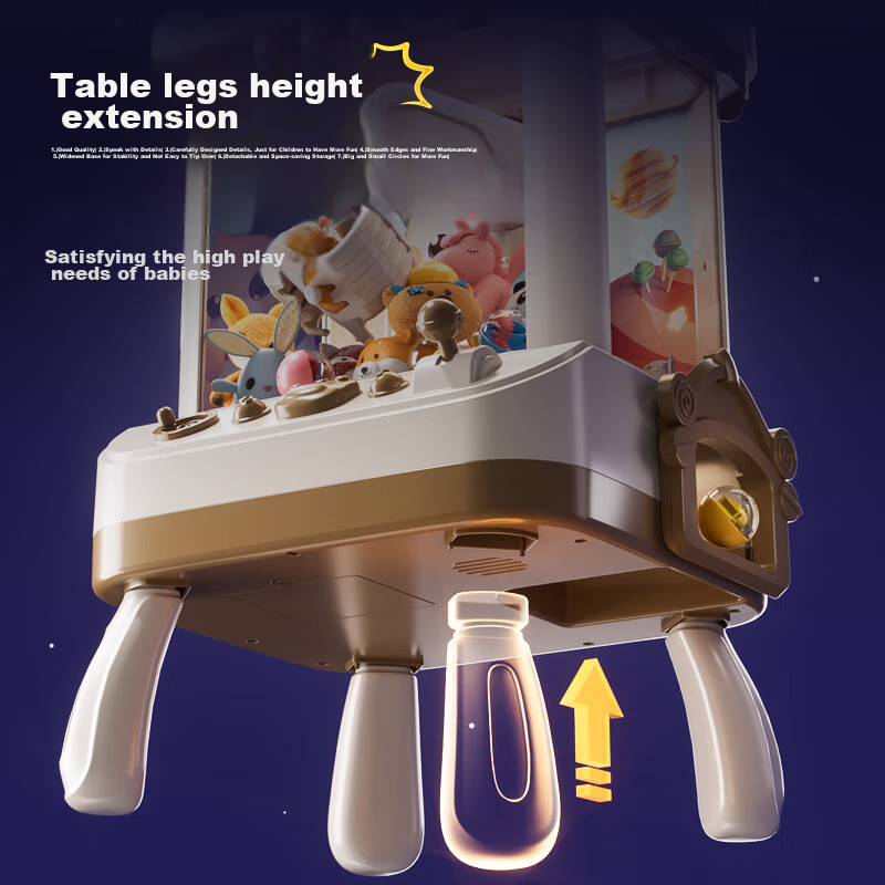 Gouyou Claw Machine, Large Size, Children's Toy, Home-Use Doll Capsule Machine,...