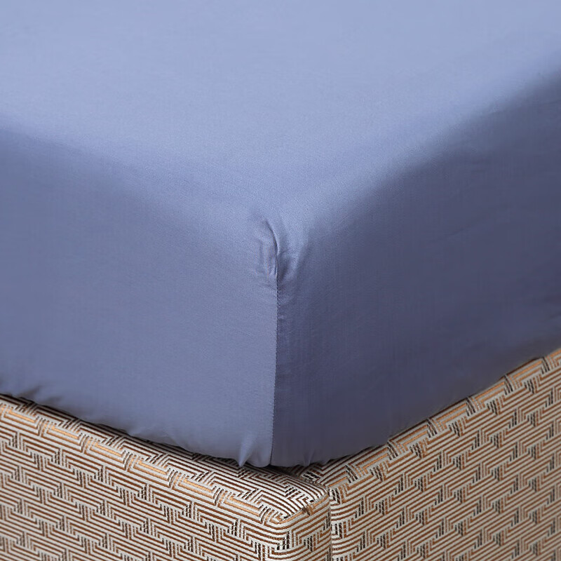 Fuanna Bedding Pure Cotton Fitted Sheet Single Piece, 60-Count Long-Staple Cotto...