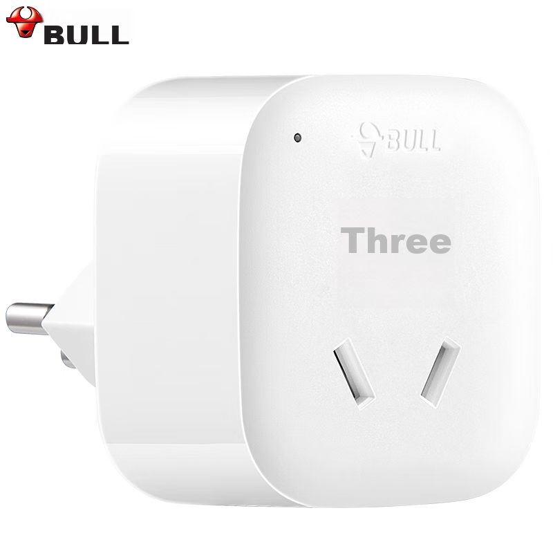 BULL 2-Prong Swiss Standard Travel Socket/Swiss Standard to Chinese Standard Pow...