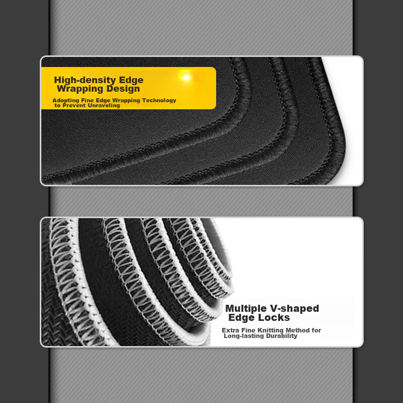 Feidun LESAILES Keyboard Shortcuts Collection Large Mouse Pad, Thickened Edge Lo...