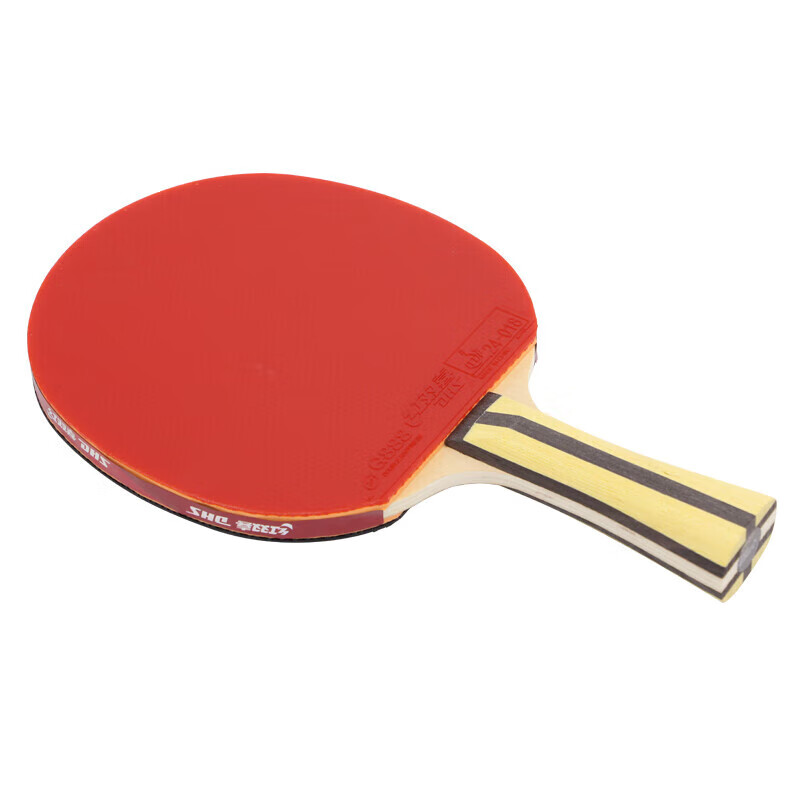 DHS Kuangbiao Four-Star Table Tennis Racket, Penhold Grip H4002, Single Racket w...