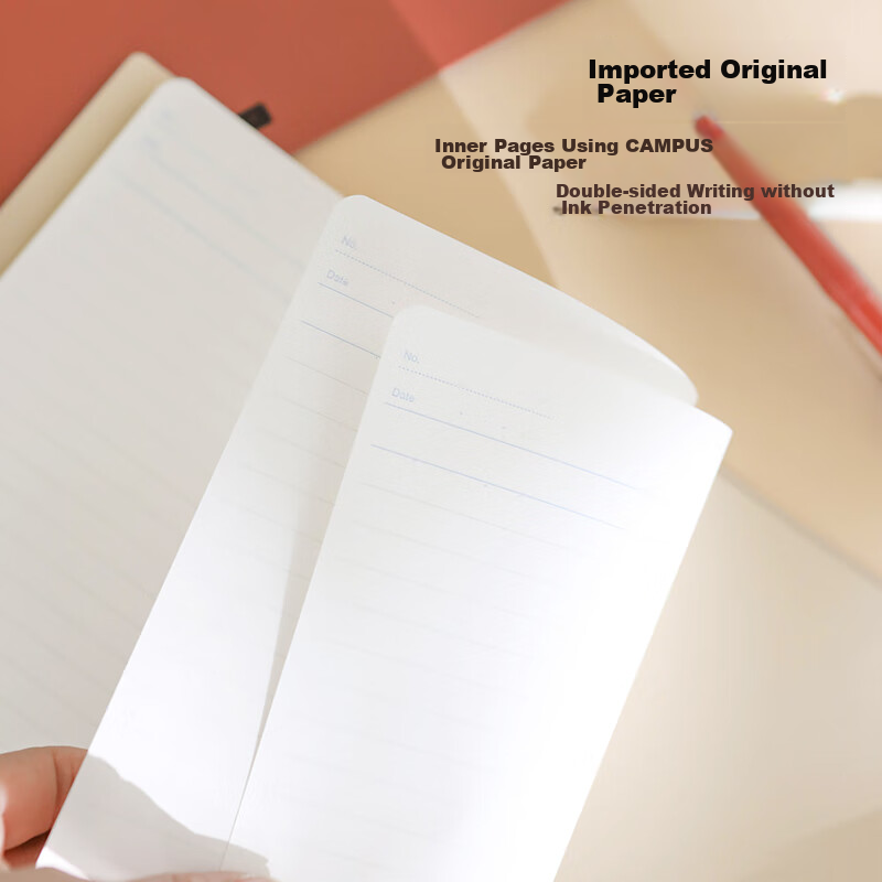 KOKUYO Yimi Xinchun A5 Loose-Leaf Notebook, Office Notepad, Replaceable Pages wi...