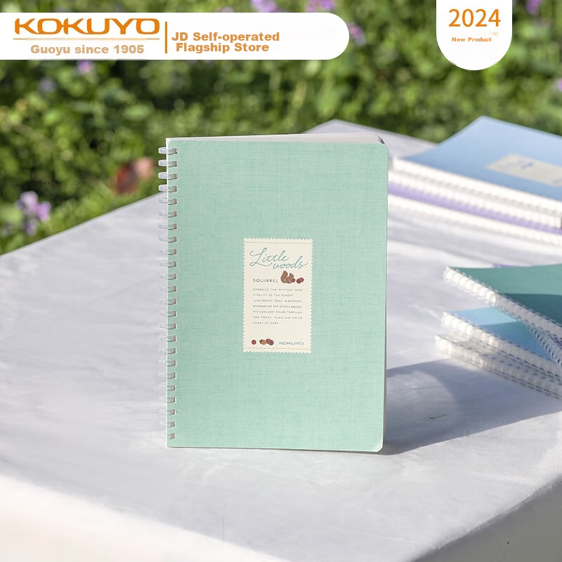 KOKUYO Littlewoods Series Student Soft Spiral Notebook, B5/Forest Green, 80 Page...