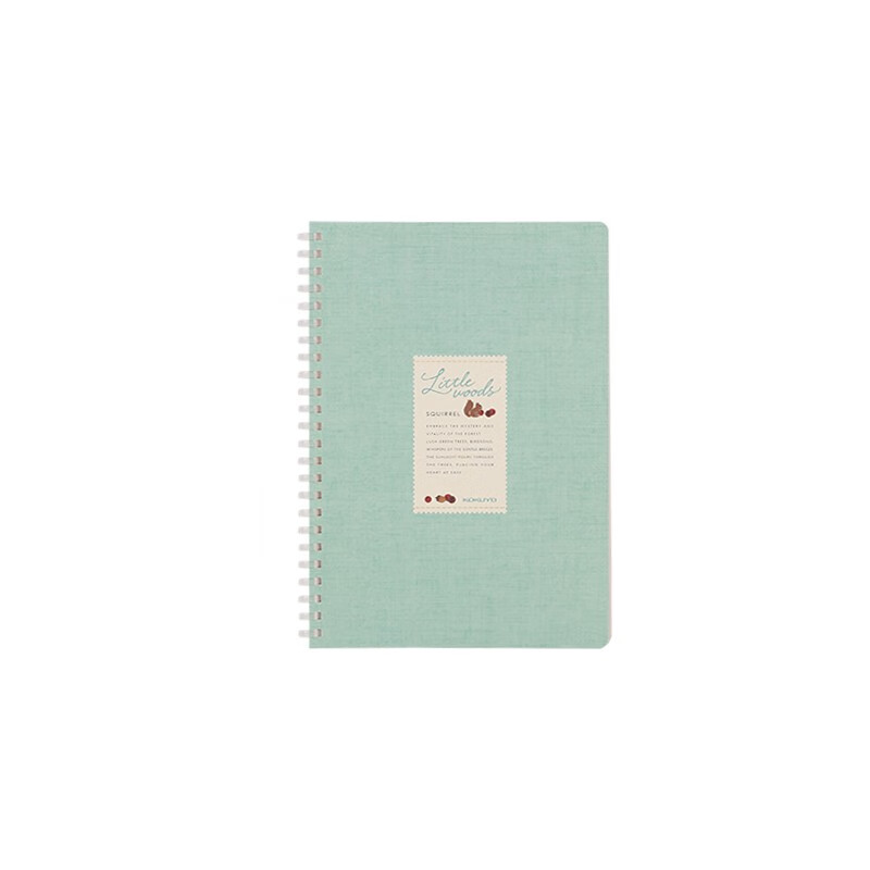 KOKUYO Littlewoods Series Student Soft Spiral Notebook, B5/Forest Green, 80 Page...