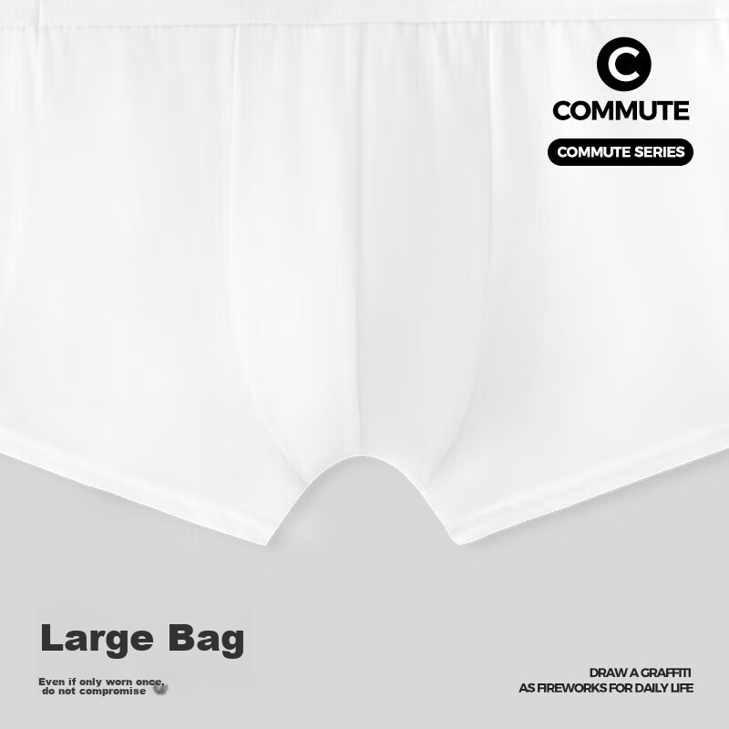 HLA Disposable Underwear for Men, Pure Cotton, Sterile, Individually Packaged, T...