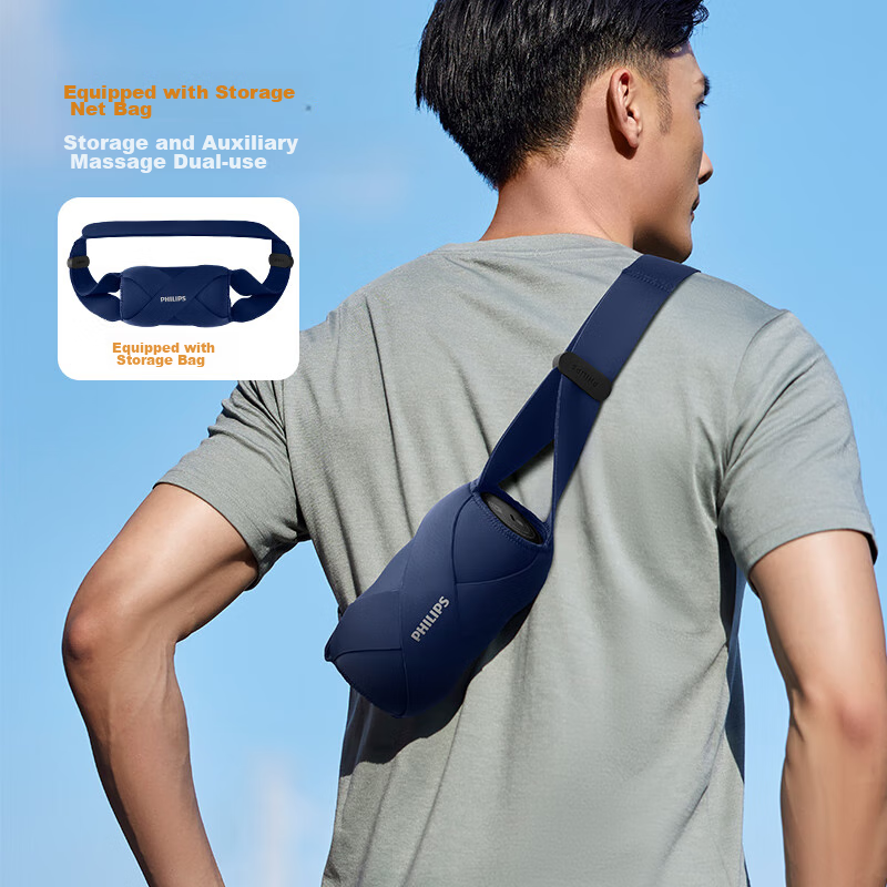 Philips 3601G Fascia Gun, Muscle Relaxation Massager, Mini Fascia Neck Massager,...