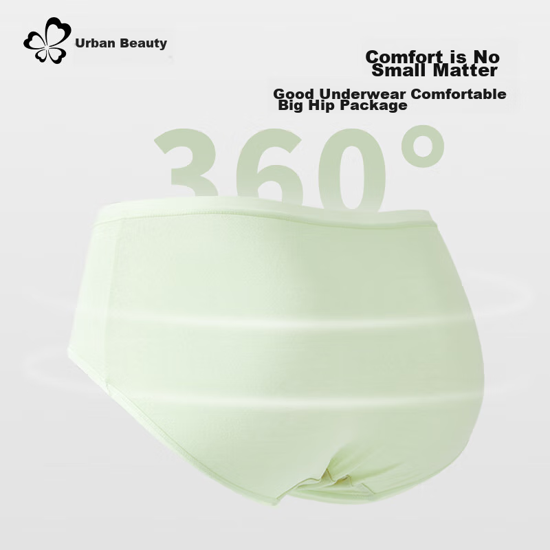 Dushiliren Women's Underwear, Pure Cotton Crotch, 5A Grade Antibacterial, Mid-Ri...