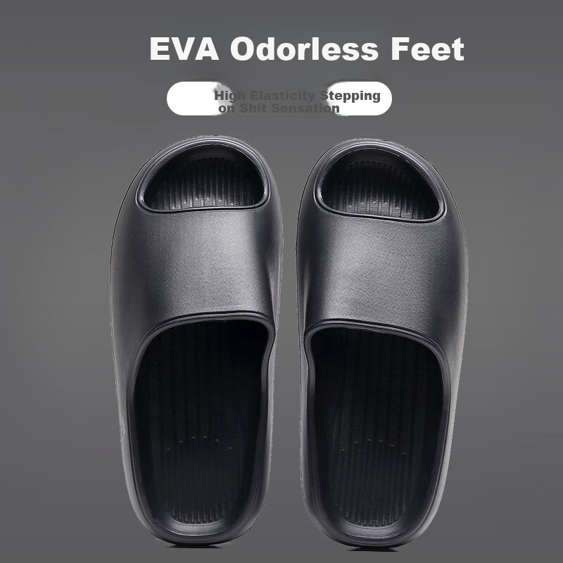 GUOLUOFEI Extra Large Size Anti-slip Slippers for Women in Summer Bathing EVA Th...