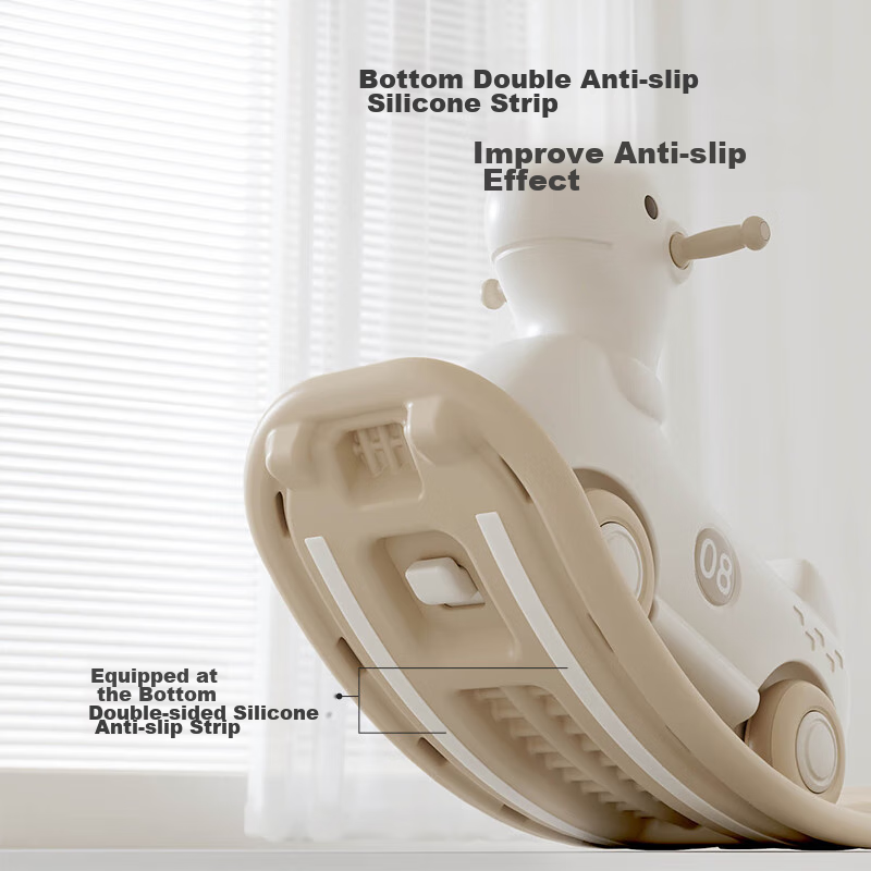 Habishu Children's Rocking Horse, Wooden Horse Gliding Scooter, Balance Board To...