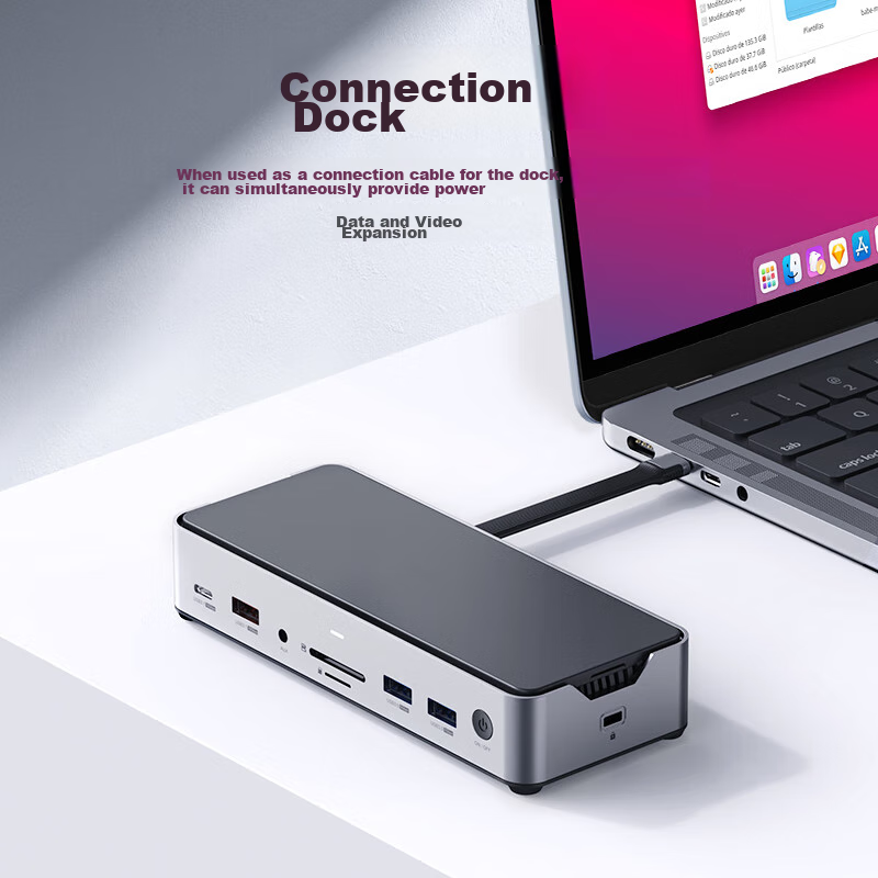 Hagibis USB4 Data Cable, Type-C Full-Function Ctoc, Compatible with Thunderbolt...