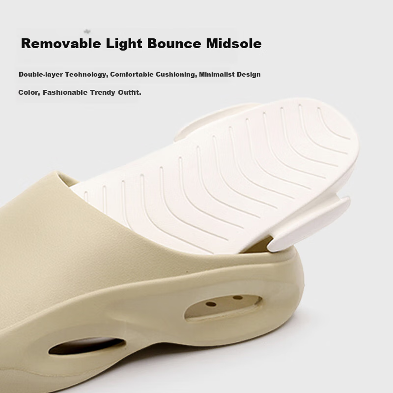 Golofee Men's Summer Thick-Soled Anti-Slip EVA Outdoor Slippers Home Indoor Casu...