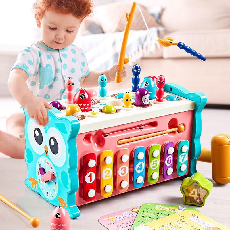 Guanchao Children's Toys for Boys And Girls, Multifunctional Whack-A Fishing Pia...