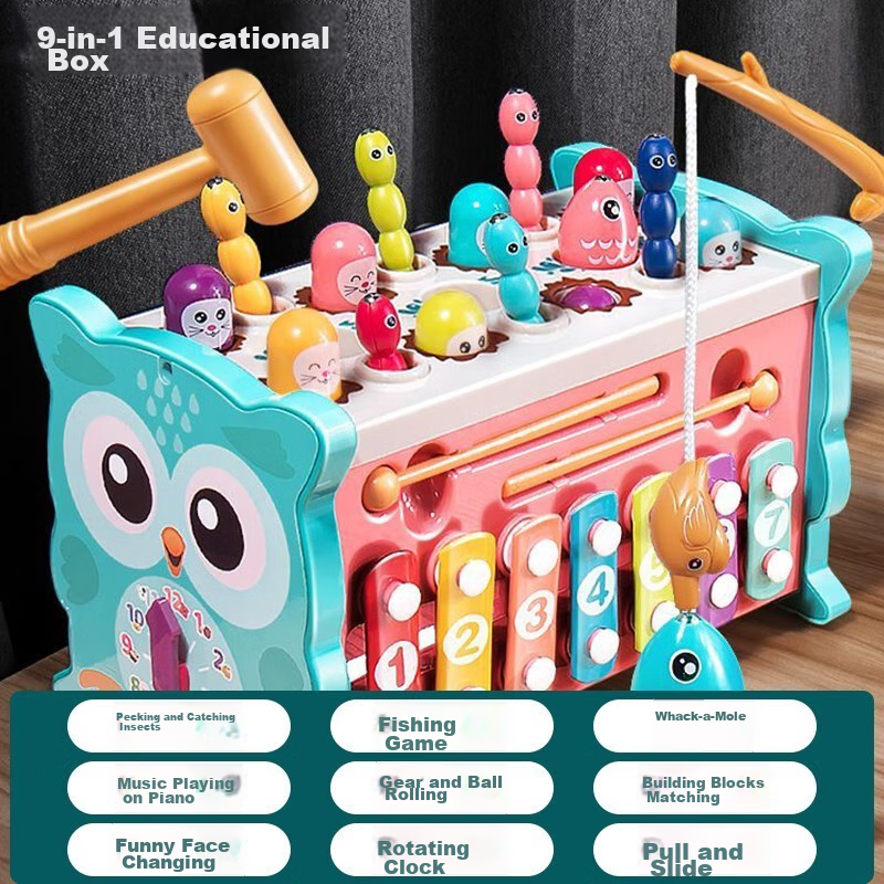 Guanchao Children's Toys for Boys And Girls, Multifunctional Whack-A Fishing Pia...