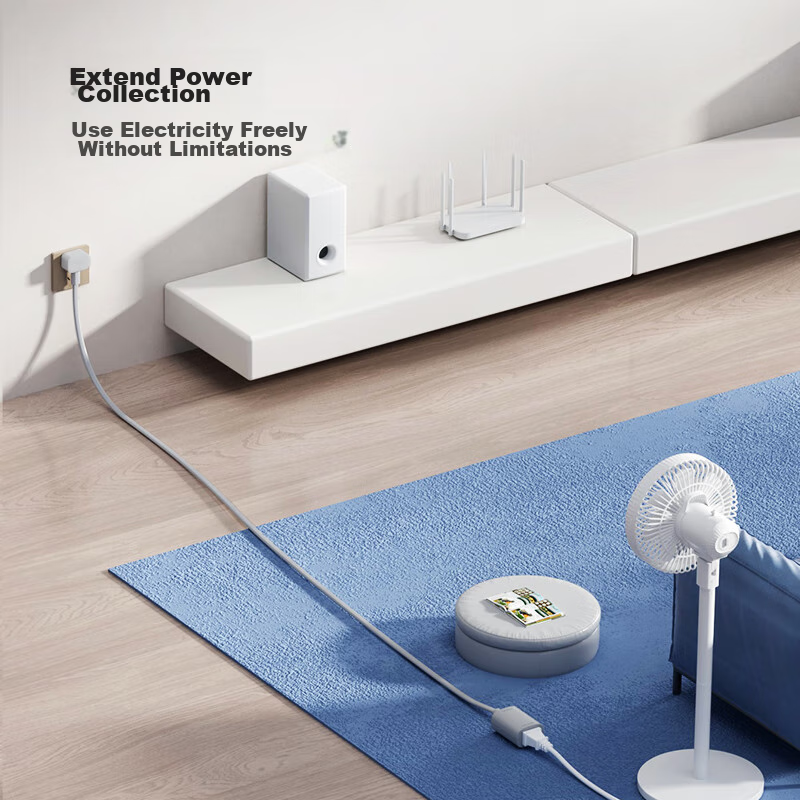 BULL New National Standard Socket/power Strip/extension Cord 1 Outlet without Sw...