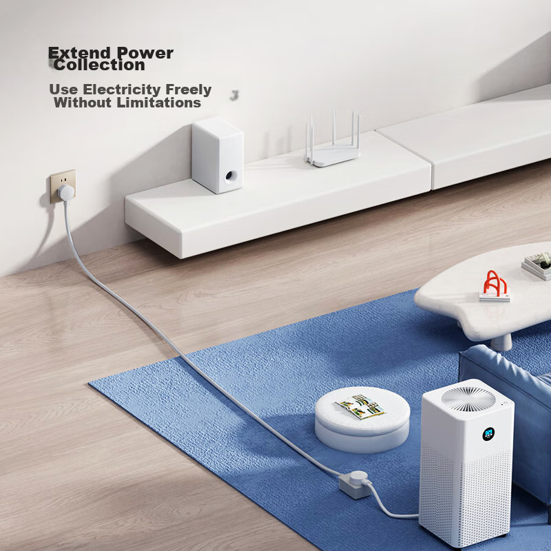 BULL New National Standard Socket/power Strip/extension Cord 1 Outlet without Sw...