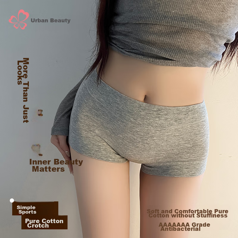 Dushiliren Women's Underwear, Pure Cotton Antibacterial Crotch, Seamless Sexy Mi...