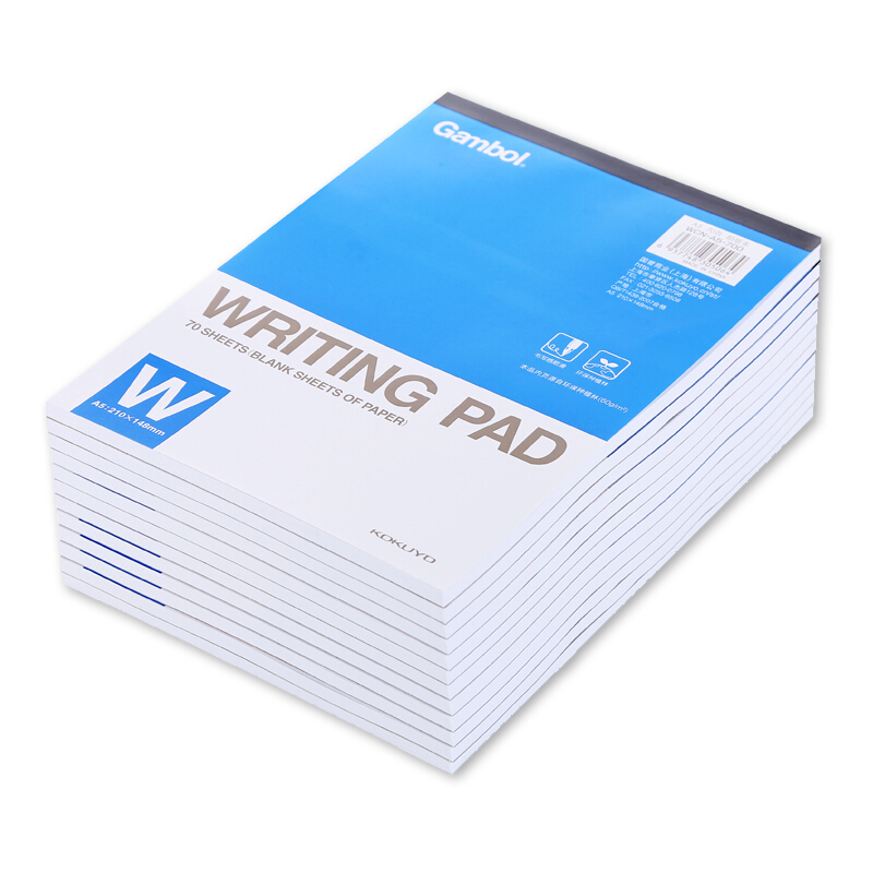 KOKUYO Draft Notebook Gambol Watanabe Blank Paper A5 Notebook Scratch Pad Draft...