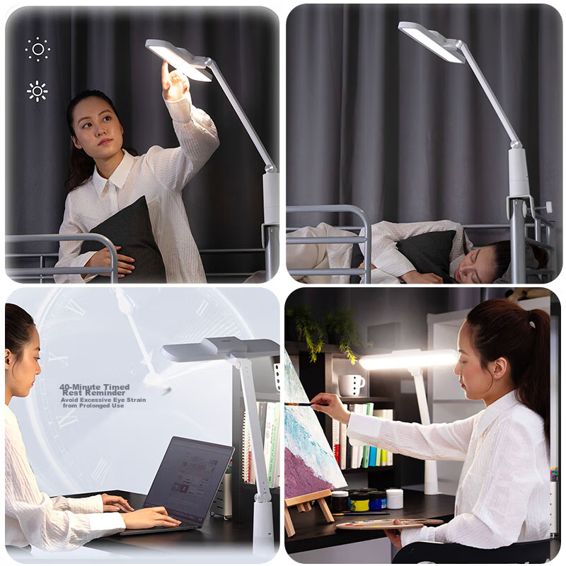 Philips Rechargeable Eye Protection Desk Lamp for Home, Student Dormitory, Bedsi...