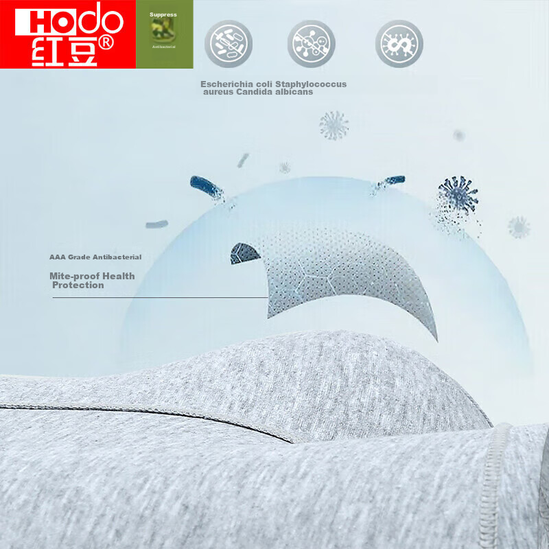 Hongdou Men's Antibacterial Boxer Briefs, Solid Color Soft Cotton Seamless Short...