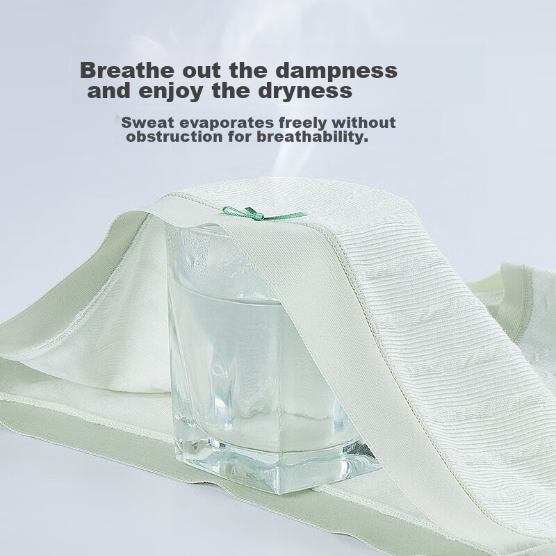 Fenteng Ka'an Women's Underwear, 5A Antibacterial, 4-Pack, Comfortable, Breathab...