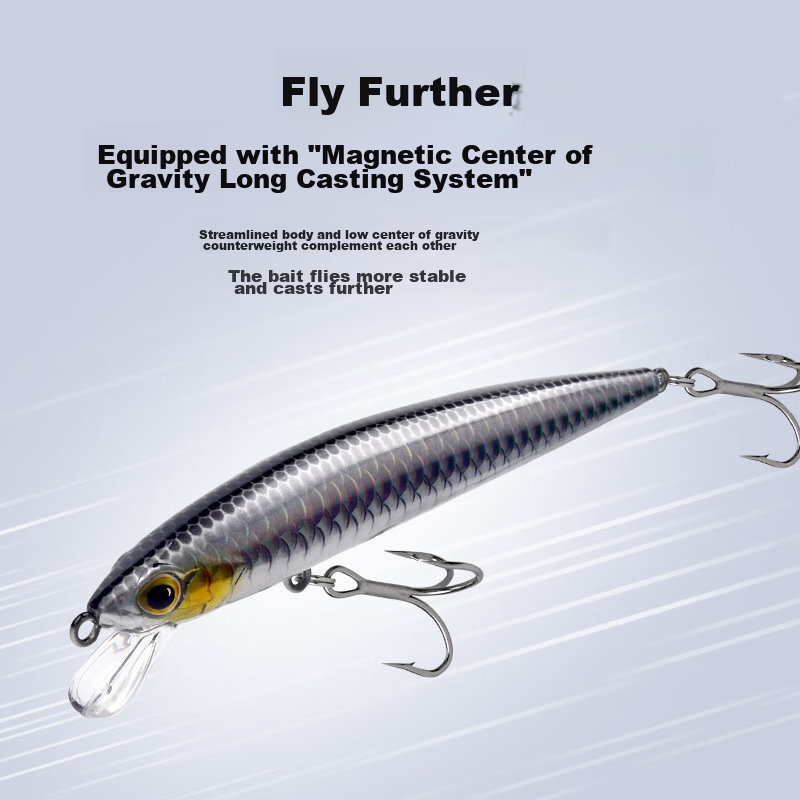 King Lure, King Lure Bait, Suspended Lure, Long-Casting Lure, Artificial Bait, T...