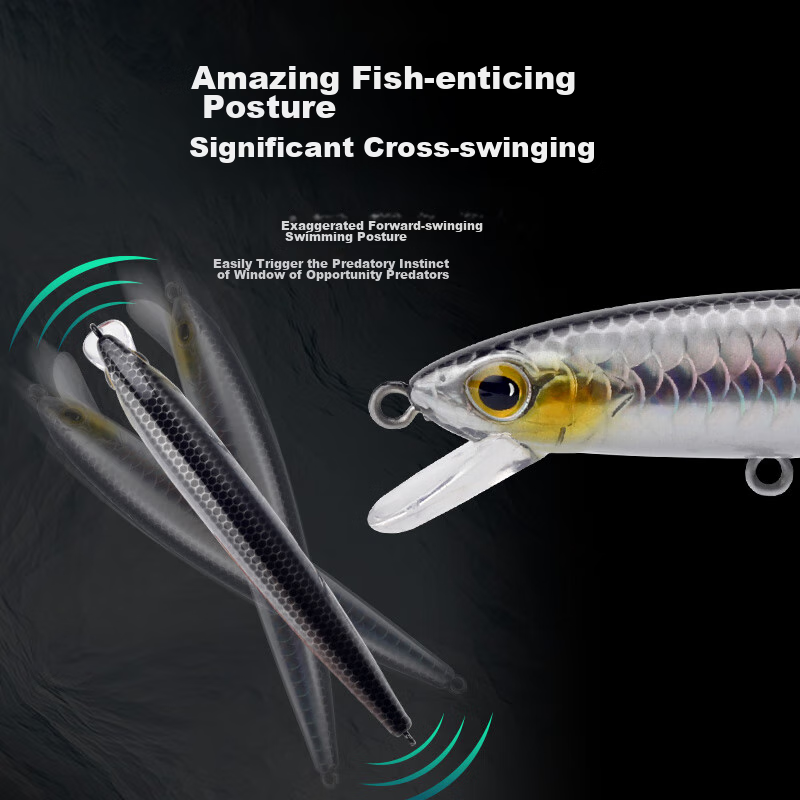 King Lure, King Lure Bait, Suspended Lure, Long-Casting Lure, Artificial Bait, T...