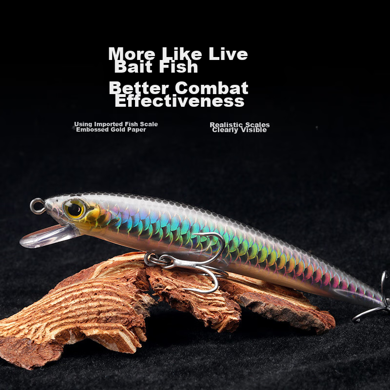 King Lure, King Lure Bait, Suspended Lure, Long-Casting Lure, Artificial Bait, T...