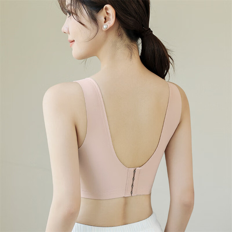 Fentengcare Wide-Strap Bra, Adjustable, Side Support, Anti-Sagging, Women's Unde...