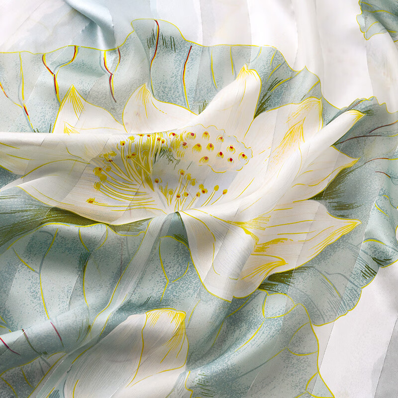 Hangsifu Silk Scarf Gift Box, Mulberry Silk Scarf for Women, Chinese Style Shawl...