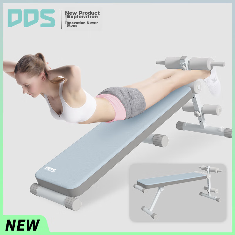DDS Dumbbell Bench, Sit-Up Fitness Equipment, Foldable Sit-Up Board, Multifuncti...