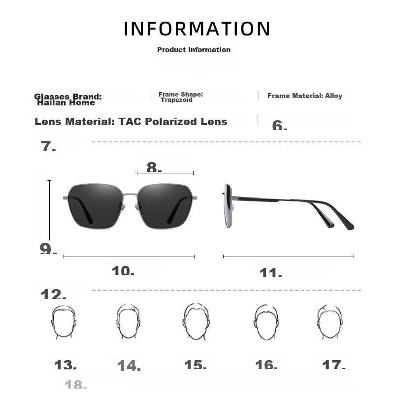 HLA Birthday Gift Polarized Sunglasses for Men, Versatile Driving Sunglasses, Gi...