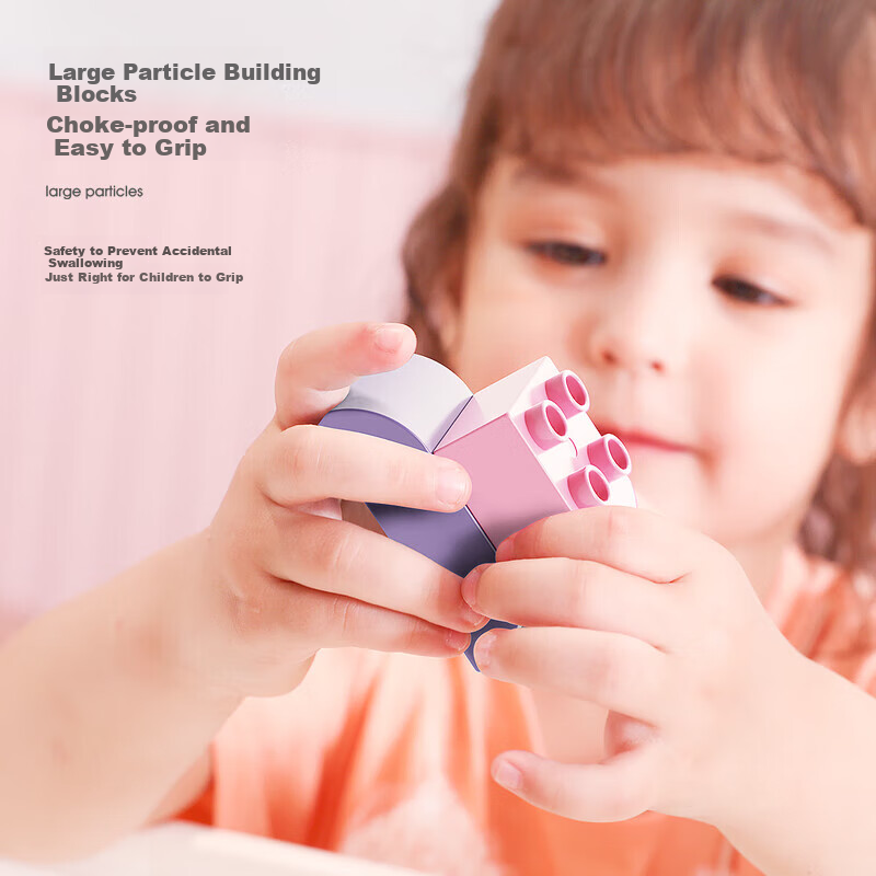 FEELO Large Particle Building Blocks Toy Compatible with LEGO Children Boys Girl...