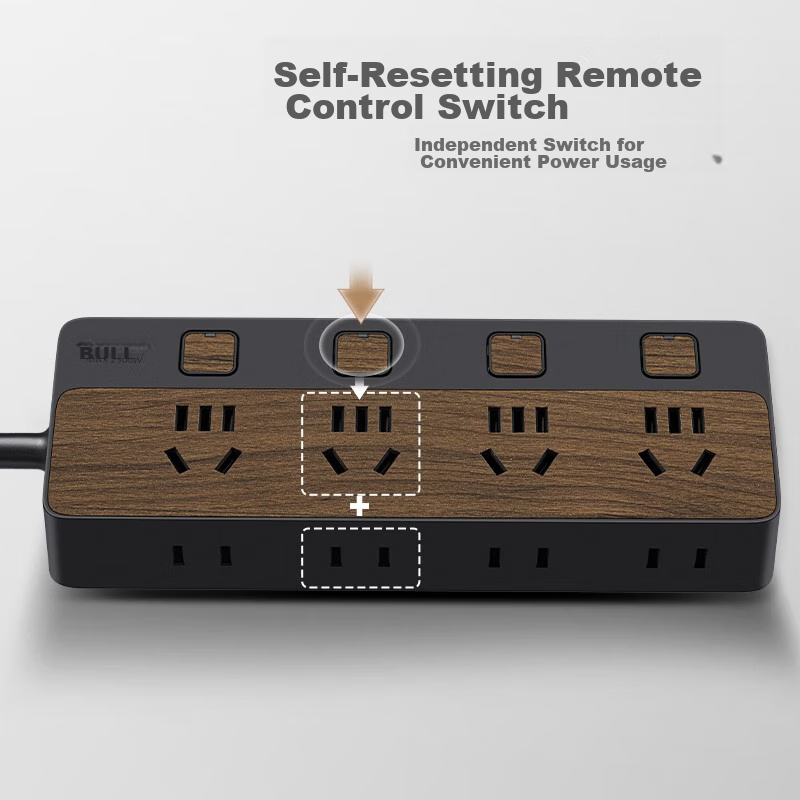 BULL New National Standard Power Strip/Extension Cord/Power Bar/Power Strip/Powe...