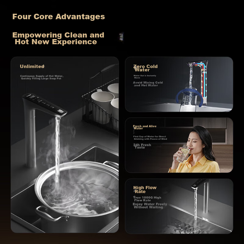 Haier 1000G Fresh Hot Water Dispenser with Heating And Direct Drinking All-In Ma...