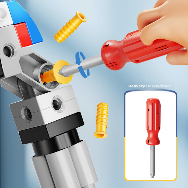 FEELO Large Particle Building Blocks Compatible with Lego, Boys' Toy, Children's...