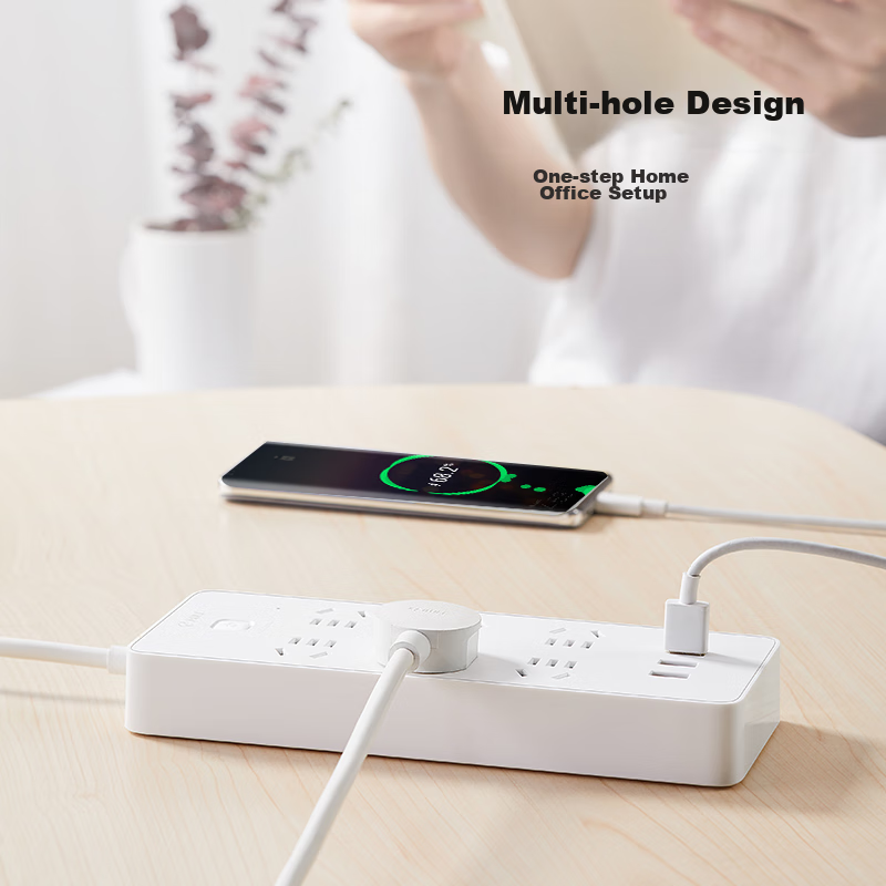 BULL New National Standard BULL White USB Socket/power Strip/outlet Strip GNV-UU...